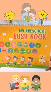 Busy Book  Preschool Learning Activities for Toddlers Montessori Toys Materials and Tracing Coloring Book Quiet Books Children Book Learning 安静书 启蒙书