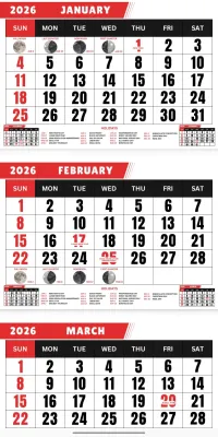 Calendar 2026