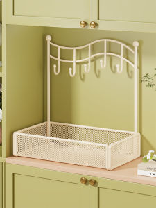 Creative Entrance Hallway Decorative Key Storage Rack Iron Material Nordic Style Home Decoration Accessories Display Tray