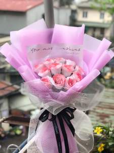 Bó hoa sáp nhũ tặng sinh nhật  tặng mẹ  tặng người yêy