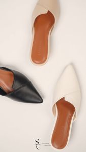 Sepasang Collection Mera Mules Wanita 3cm