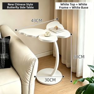 ZHUSHANXIA | Elegant Artistic Living Room Side Table 2026 New
