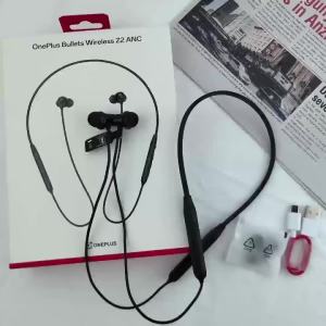 New Oneplus Bullets Wireless Z2 ANC Earphone Luxury Bluetooth Neckband Sports Magnetic Headset AI Noise Cancelling Earbuds