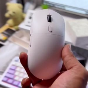 AJAZZ | Ajazz NJ07 Wireless Gaming Mouse Tri Mode Light Sound Computer Office Mouse 1K Hz Return Rate DPI Adjustment 12800