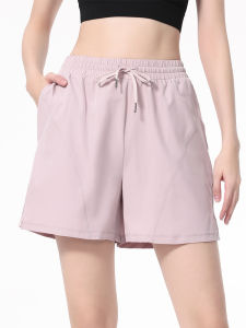 YANSE | Training Running Fitness Casual Mid Pants Breathable Quick-Dry High Waist Yoga Shorts