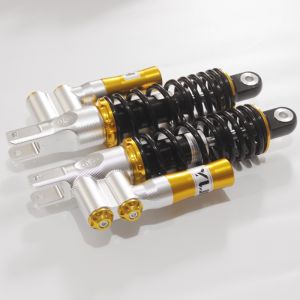 โช้คอัพหลังไฮดรอลิกแบบปรับได้สําหรับจักรยานไฟฟ้า: เหล็กทนทานพิมพ์ MSP Inverted Design เหมาะสําหรับถนนและเส้นทาง