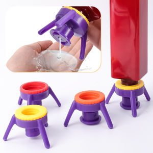 3 nắp chai bền Nắp dầu gội hữu ích Nắp chống rò rỉ nắp phụ kiện phòng tắm du lịch ngược