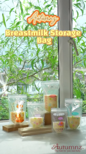 10 Boxes Autumnz Breast milk Breastmilk storage bagsThermal sensor Milk bags(28pcs/Box) *BPA Free*Double Ziplock*