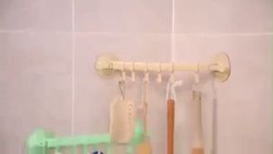 móc hút nhà tắm - móc hút cong treo đồ