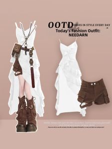NEEDARNA | Bohemian Artemis Cowboy Style Dress Set