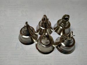 brass silver bell 5 PCS in one set