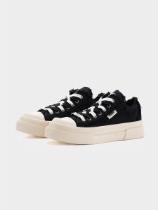 VEEMES | Moon Crescent Upturned Toes Thick Sole Casual Shoes