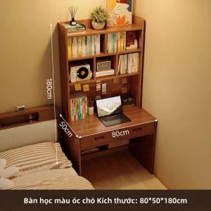 ZHUOHE | Bàn Học Và Viết Gọn Gàng Với Kệ Sách
