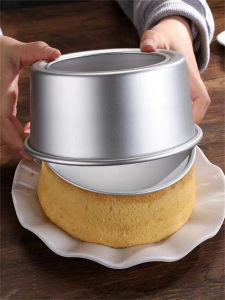 Khuôn Bánh Hợp Kim Nhôm Qifeng Sử Dụng Tại Nhà Thích Hợp Cho 4 6 8 Inch Khuôn Nấm Phong Cách Nhật Bản Dụng Cụ Nướng Bánh