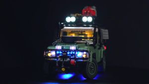 [PRE-ORDER] Light Kit 10317 Icons Land Rover Classic Defender 90 (Only LED Light kit No blocks Model)