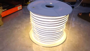AIXPI 220V Single-Sided Neon LED Strip Light 8x16mm Including plugs Narrow IP67 Waterproof Flexible Rope w/EU Plug SMD2835 120LEDs/M for Christmas DIY Indoor/Outdoor Decoration