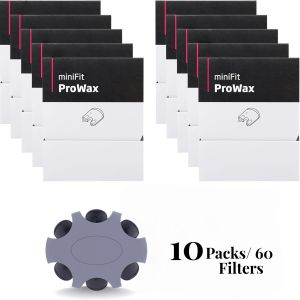 10 Gói Bộ Lọc Sáp Bảo Vệ Minifit Prowax Cho Máy Trợ Thính Oticon 60 Chiếc Mỗi Gói Chăm Sóc Tai Làm Sạch Các Bộ Phận Thay Thế