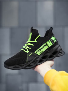 Casual Blade Sneaker Mens Summer Breathable Mesh Shoes Lightweight Coconut Shoes Plus Size Putian Running Shoes Internet Hot Dad Shoes