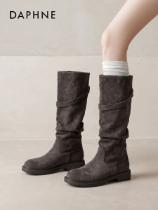 Daphne | Thick Heel Western Style Stacking Boots
