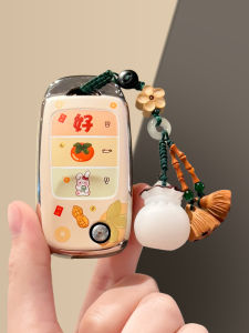 Túi Đựng Chìa Khóa Bằng Nhựa TPU Hình Ngô Ngọt Ngào Cho Xe ChangAn Lumin Bùi Bằng Star Car CS35 CS55 V7 Thích Hợp Cho Mọi Lứa Tuổi