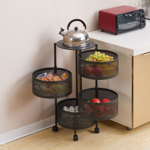 Rotating Multi-level Storage Rack