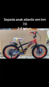 Sepeda Atlantis Sparta (Ban Jumbo) 12\" 16\" 18\" Sepeda Anak Sepeda BMX