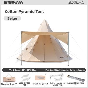 BSWOLF | Waterproof Thickened Pyramid Shaped Tent