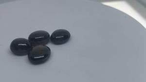 Natural 27.41 Ct Thailand Green Star Sapphire Loose Gemstone