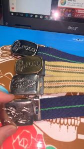 สายผ้าคดต่อนหนาขนาด30มมความยาวทั้งเส้น44นิ้วสายรุ้ง