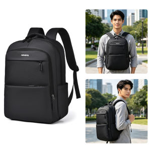 MENSPE Fashion Backpack Waterproof Film Backpack Travel Backpack Business Laptop Backpack Large Capacity Casual Backpack Suitable For 15.6-inch Laptop