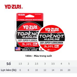 Dây Câu Cá Fluorocarbon Trong Suốt Chống Mài Mòn