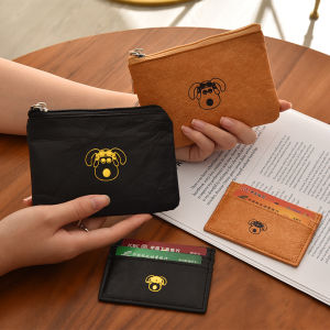 Túi Đựng Đồ Dùng Cá Nhân Dung Tích Lớn Phong Cách Mới Khóa Kéo Ngắn Đôi Túi Đựng Chìa Khóa Son Môi Tai Nghe MOONLIGHT MORIA