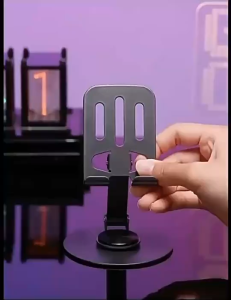 ที่วางโทรศัพท์คอมพิวเตอร์เดสก์ท็อปโลหะขาตั้งโทรศัพท์แท็บเล็ตปรับแต่งได้แบบพกพาที่สามารถพับเก็บได้แท่นชาร์จที่วางโทรศัพท์แท่นวางsทรศัพท์มือ