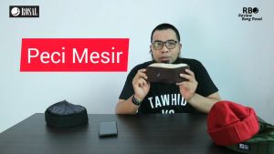 PECI MESIR ROSAL Kopiah Songkok Sholat Shalat ROSAL Muslim Putih Abu Hitam
