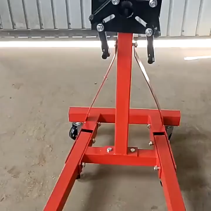 Engine Stand 1000LBS 2000LBS Heavy-duty Automobile Engine Overturn Bracket With 360° Rotating Adjustable Mounting Head and Mobile Caster Wheels