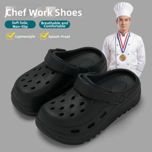 Molly | Waterproof Slip-Resistant Oil-Proof Anti-Fatigue Kitchen Work Clogs