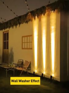 KUCHVZ Solar Light Outdoor Solar Outdoor Lights Waterproof Solar Spot Lights Outdoor Warm light solar garden light Outdoor Lights for Garden Decor Outdoor Decor,christmas lights solar power