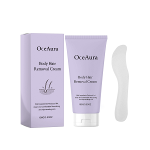 Body Hair Removal Cream Non-Irritating Shrink Pore Refreshing Smoothing Soothing Deep Nourishing Moisturizing Depilatory Cream