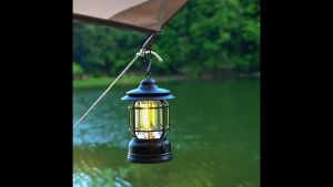 LUCKY KITCHEN HOME Camping Lanterns Rechargeable Portable Electric LED Camping Lights