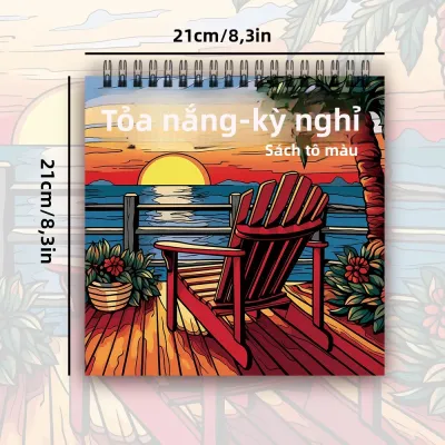 Sách Tô Màu Xoắn Ốc Dành Cho Người Lớn - 30 Tờ 83x83 Inch Sách Vẽ Dành Cho Nữ Quà Tặng Tiệc Sinh Nhật Ngày Lễ