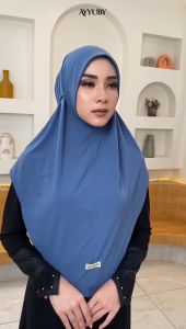Hijab instan YURA by Ayyuby (Bahan jersey stella)