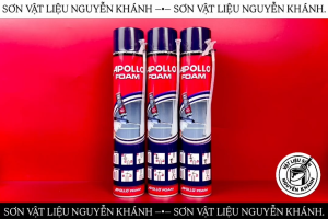 Keo bọt nở Apollo Foam đa năng – keo PU Foam trám khe lấp đầy khe hở cách âm cách nhiệt