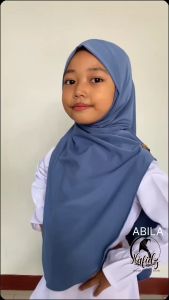 𝐇𝐚𝐟𝐢𝐝𝐳 - HIJAB ANAK ABILA BERGO MALAY DAGU TERBARU JILBAB INSTAN ANAK JERSEY SUPER PREMIUM