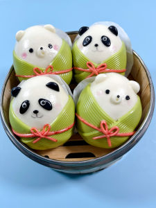 Loveme Teacher Zongzi Baozi Panda Cartoon Animal Pattern Baozi Home Use Childrens Face Kitchen Baking Mold Chinese Style