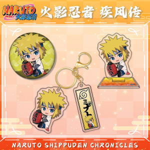 Bộ Ba Mặt Phẳng Acrylic Naruto Shippuden Kakashi Hatake Keychain Badge Naruto Anime Trang Trí Treo Trên Tường Trang Trí