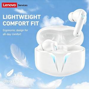 Lenovo | 2026New Lenovo GT102 Gaming Headset Bluetooth5.4 Wireless Earphone Low Latency Noise Reduction Esport Headphone 30H Battery Life