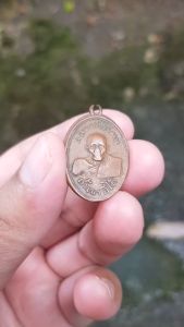 เหรียญหลวงพ่อเคน วัดถ้ำเขาอีโต้ จ.ปราจีนบุรี ปี2501 (รุ่นแรก) เหรียญที่2