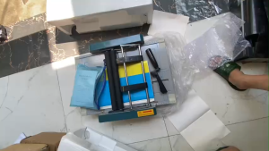 Máy Dập Ghim Giữa Đôi và Gấp Giấy tự động cho Ngành In tiệm photocopy đóng sổ đóng sách tài liệu