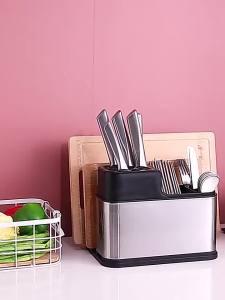 Stainless Steel Drainable Easy-Install Kitchen Storage Rack