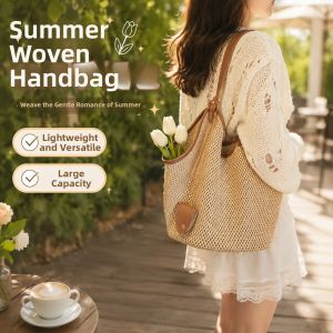 Jiaxun | Summer Leisure Large Capacity Tote Bag